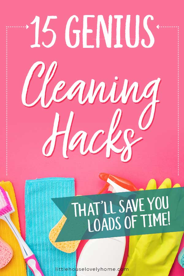 Genius cleaning hacks to help you clean your home in less time because we've all got better things to be doing.