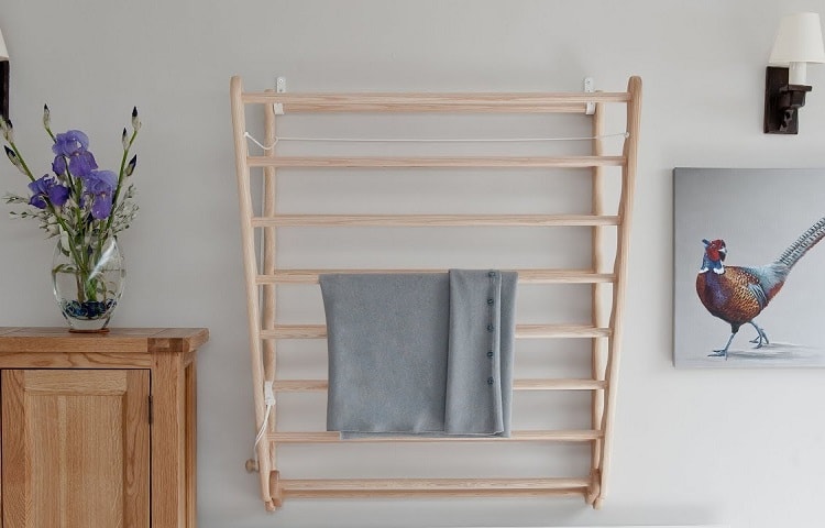 wall mounted drying rack