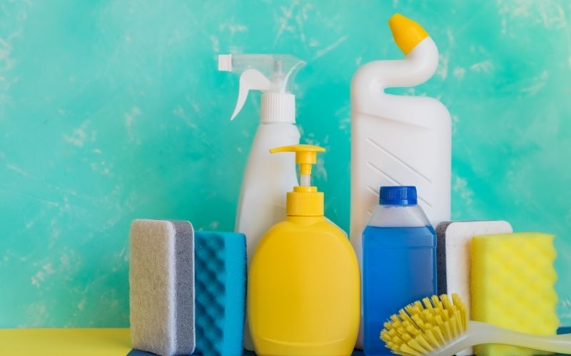 Image showing several cleaning items