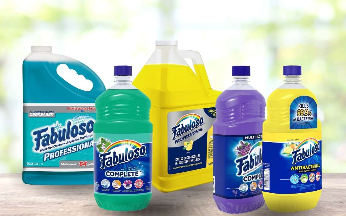 Image showing 5 different fabuloso varieties